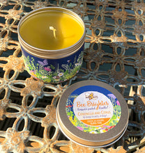 Patio Gift pack - Solar Bees and Citronella Candle to bring a warm glow to any patio!