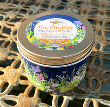 Patio Gift pack - Solar Bees and Citronella Candle to bring a warm glow to any patio!