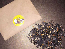 Honeycomb and Honey Bee Necklace with 10g UK wildflower seeds