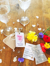 Wedding Favours - Let There 'Bee' Love! Colourful UK Wildflower Seeds - 5, 10, 20 or 30 packs