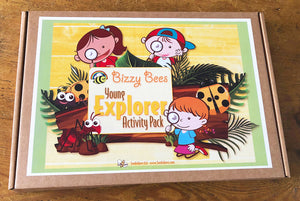 Kids Activity Pack - Bizzy Bees Young Explorers - The fun way to learn about nature!